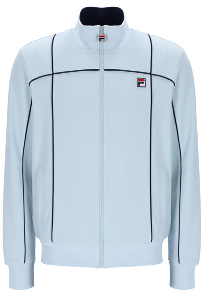 Skyway Armando Contrasting Piping Track Top - Calming Baby Blue
