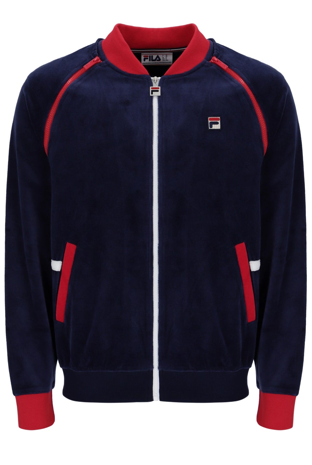 Fila Navy Daniele Archive Versatile Track Top - Fila Navy