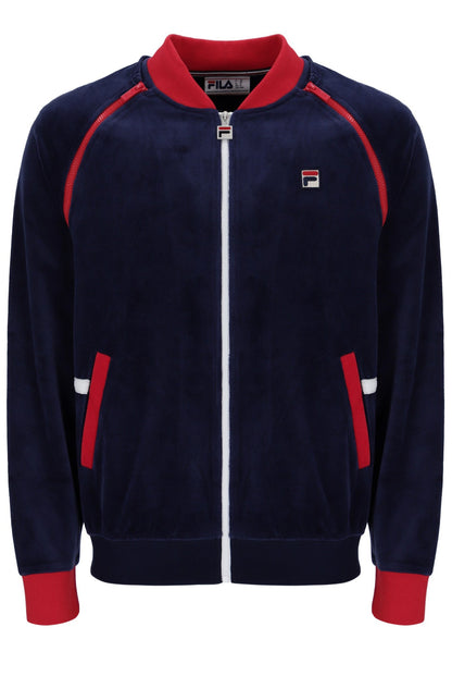 Fila Navy Daniele Archive Versatile Track Top - Fila Navy
