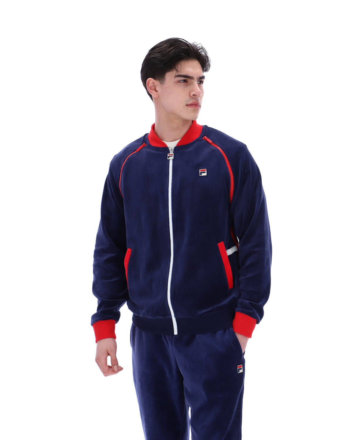 Fila Navy Daniele Archive Versatile Track Top - Fila Navy
