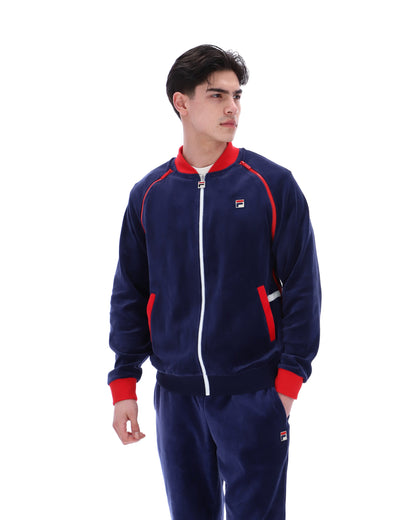 Fila Navy Daniele Archive Versatile Track Top - Fila Navy