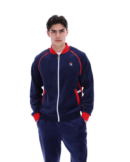 Fila Navy Daniele Archive Versatile Track Top - Fila Navy