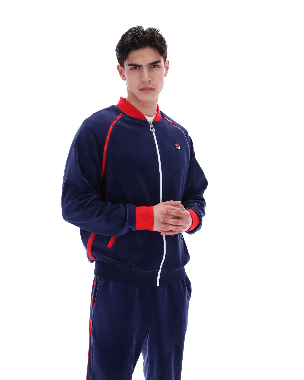 Fila Navy Daniele Archive Versatile Track Top - Fila Navy
