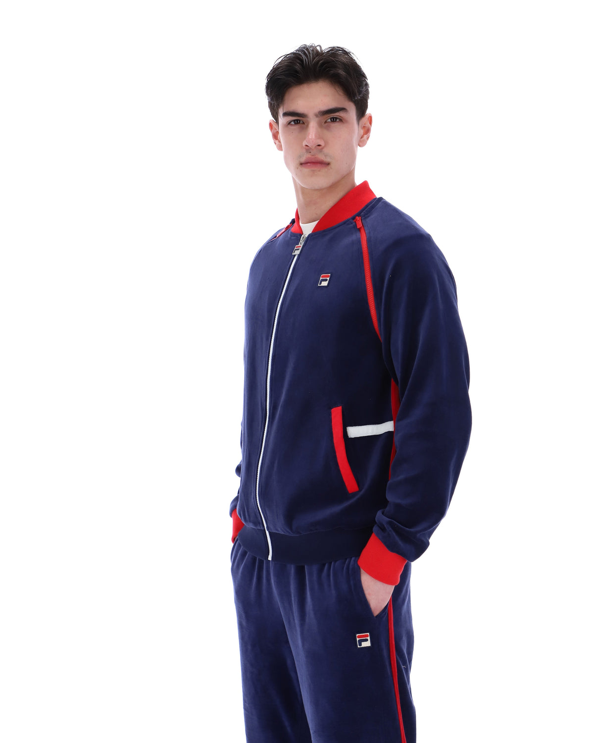 Fila Navy Daniele Archive Versatile Track Top - Fila Navy