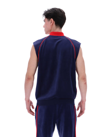 Fila Navy Daniele Archive Versatile Track Top - Fila Navy