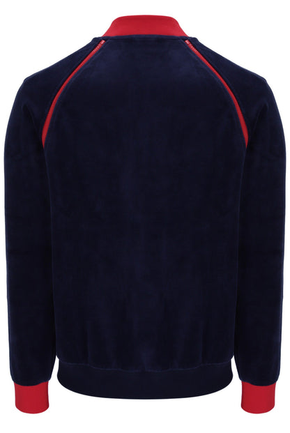 Fila Navy Daniele Archive Versatile Track Top - Fila Navy