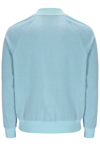 Sterling Blue Fella Velour Jacket - Blue