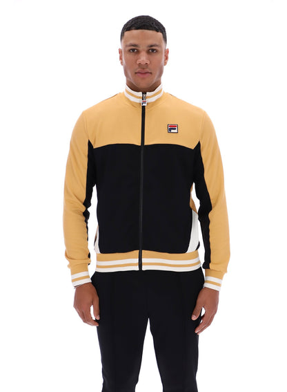 Oak Buff Tie Breaker Funnel Neck Jacket - Oak Buff