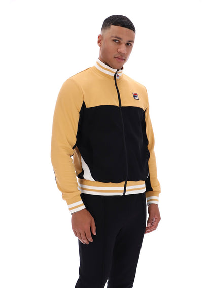 Oak Buff Tie Breaker Funnel Neck Jacket - Oak Buff