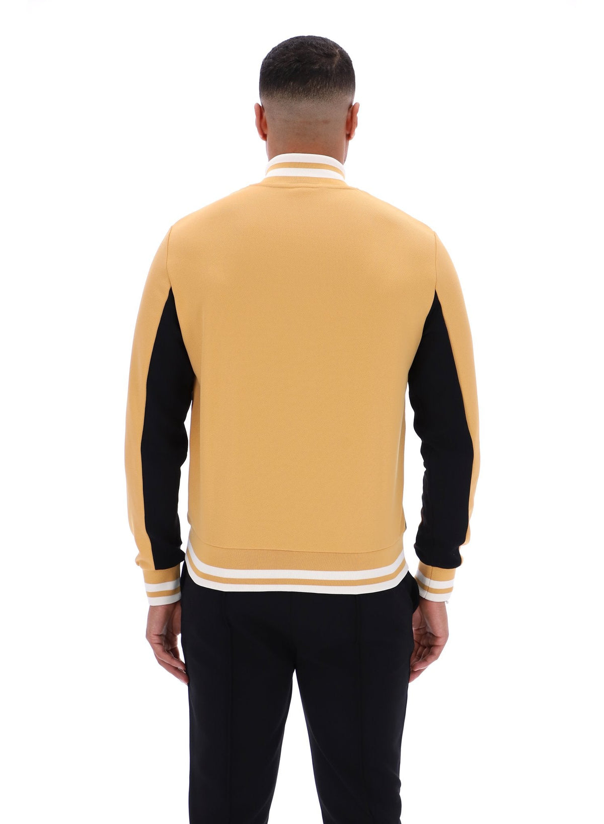 Oak Buff Tie Breaker Funnel Neck Jacket - Oak Buff