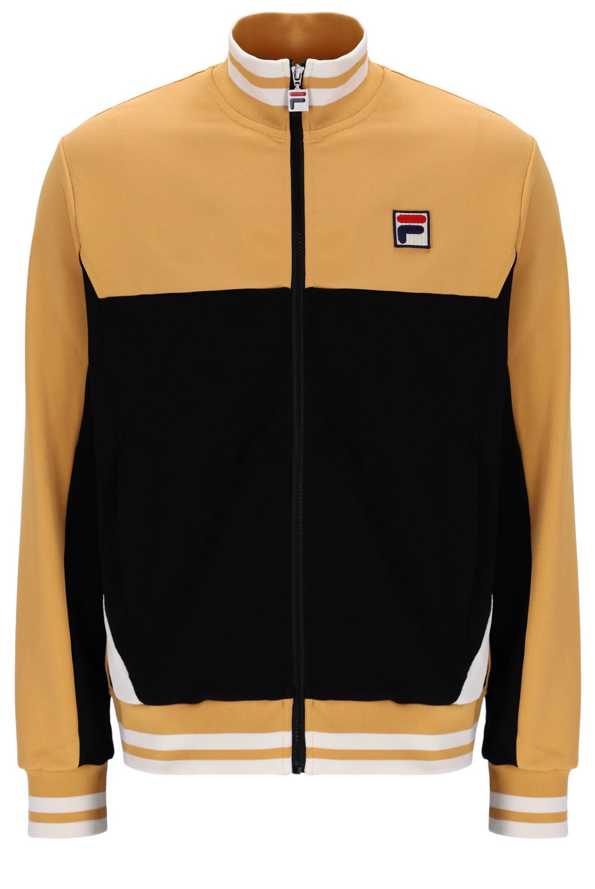 Oak Buff Tie Breaker Funnel Neck Jacket - Oak Buff