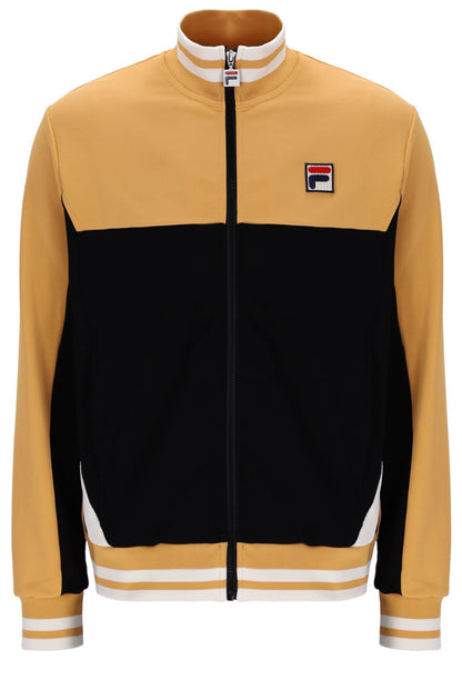 Oak Buff Tie Breaker Funnel Neck Jacket - Oak Buff