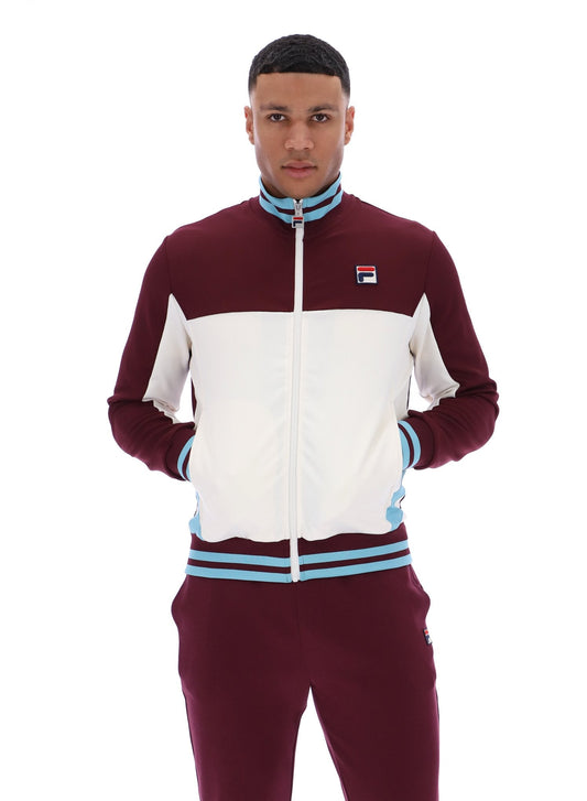Fig Tie Breaker Funnel Neck Jacket - Fig
