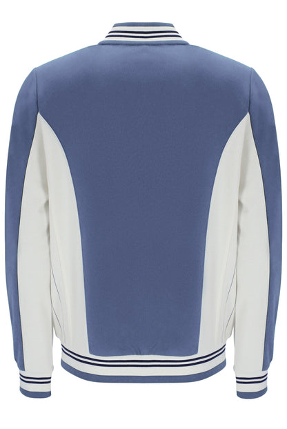 Vintage Indigo Settanta Baseball Track Top - Vintage Indigo