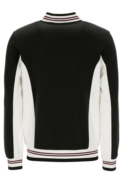Black Settanta Baseball Track Top - Black