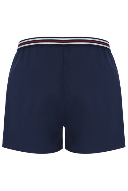 Fila Navy High Tide Terry Pocket Stripe Shorts - Fila Navy
