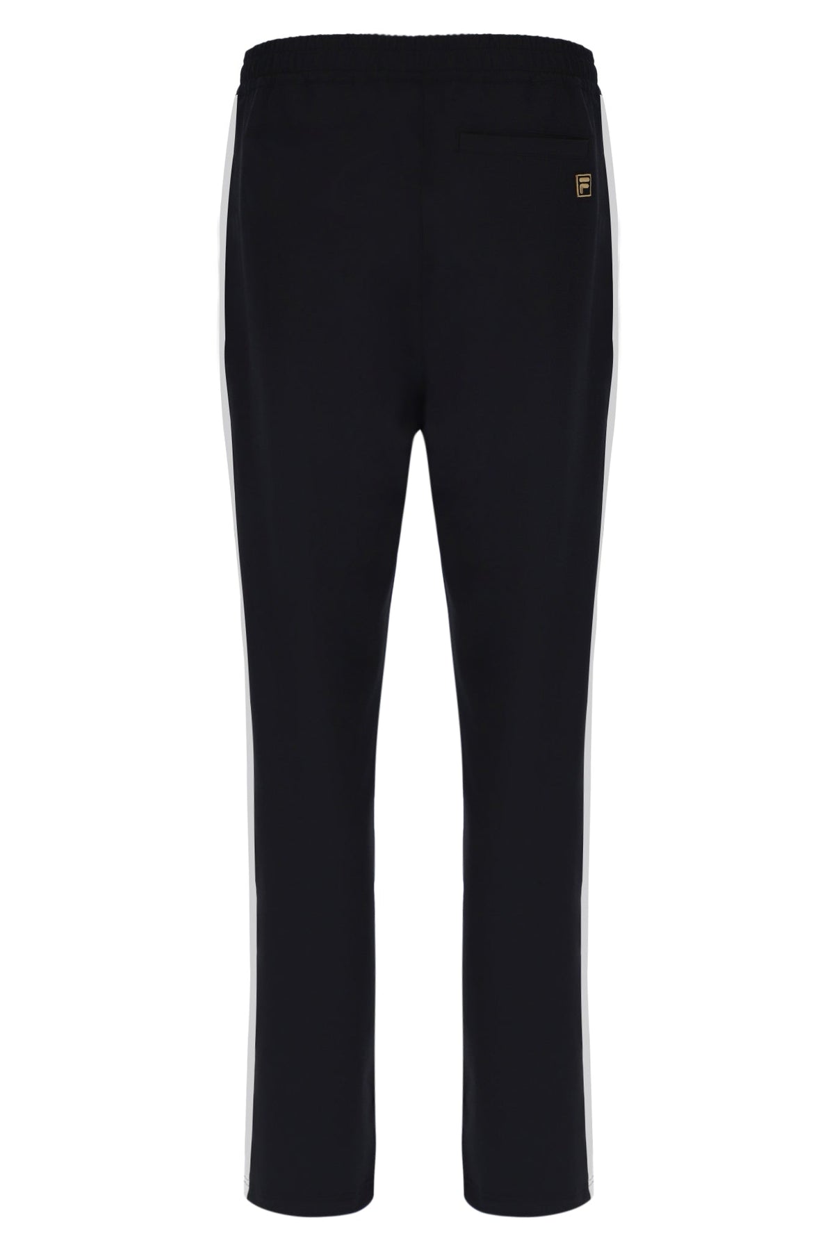 Black Ali Tennis-Inspired Pant - Black