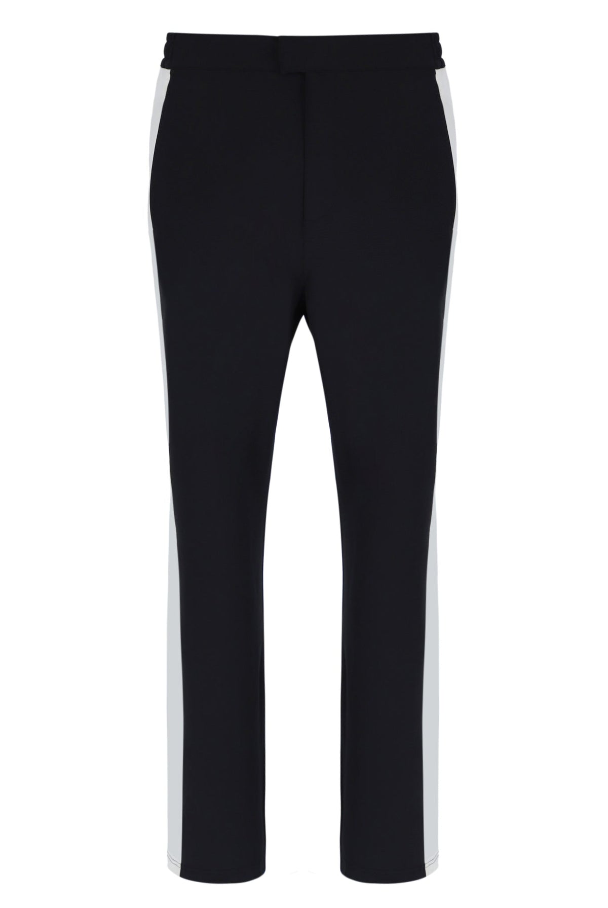 Black Ali Tennis-Inspired Pant - Black