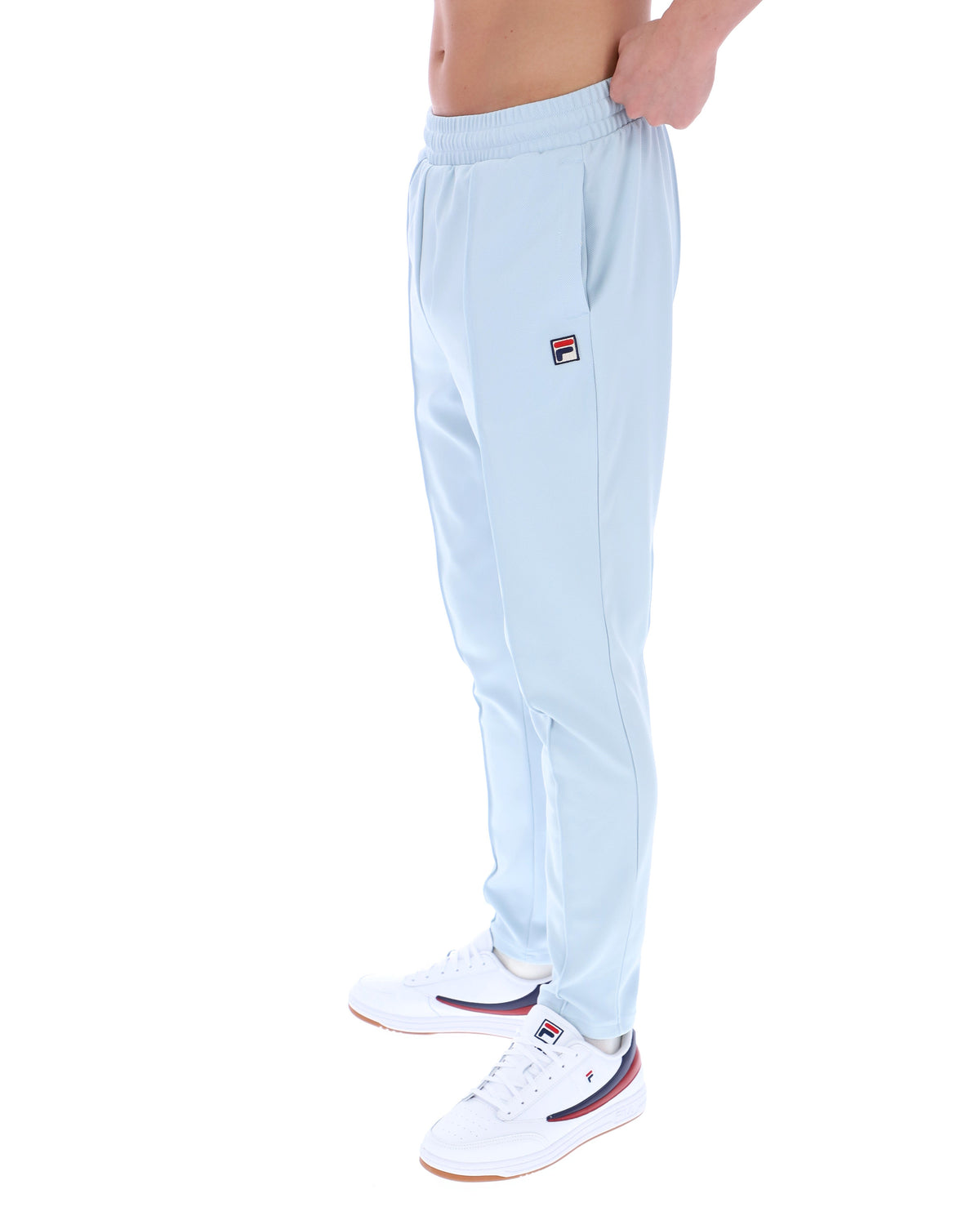 Skyway Molveno Pin Tuck Slim Leg Pants - Light Baby Blue