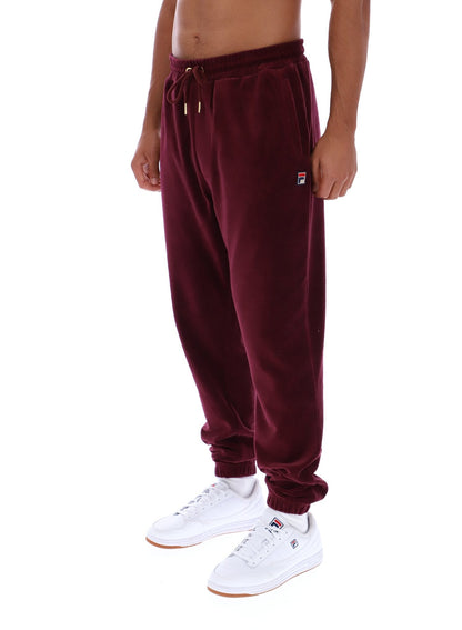 Fig Eddie Velour Track Pant - Fig