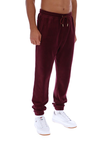 Fig Eddie Velour Track Pant - Fig