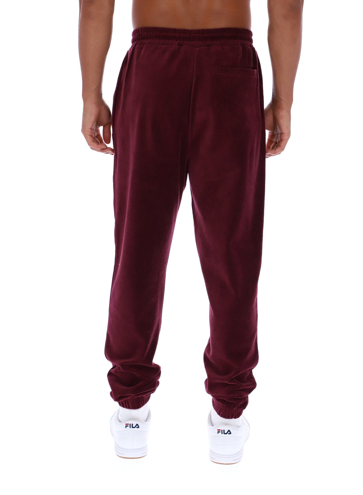 Fig Eddie Velour Track Pant - Fig