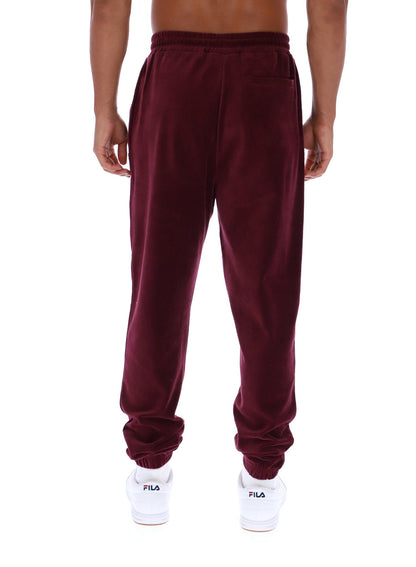 Fig Eddie Velour Track Pant - Fig