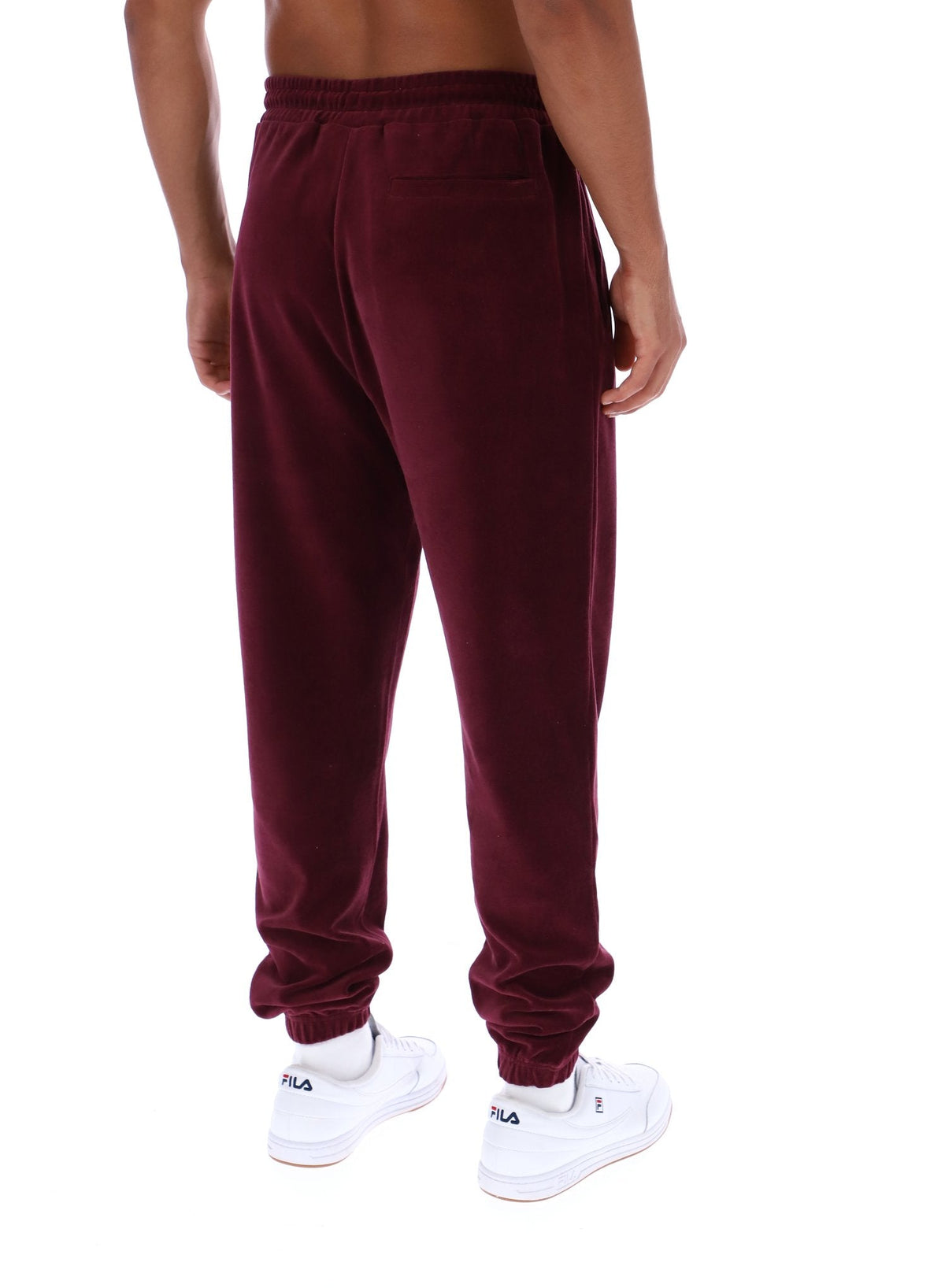 Fig Eddie Velour Track Pant - Fig