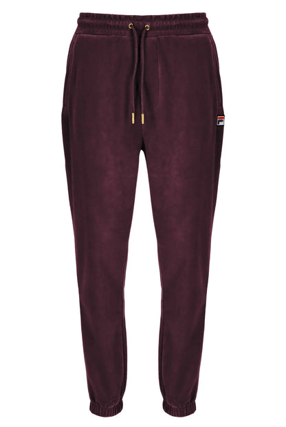 Fig Eddie Velour Track Pant - Fig