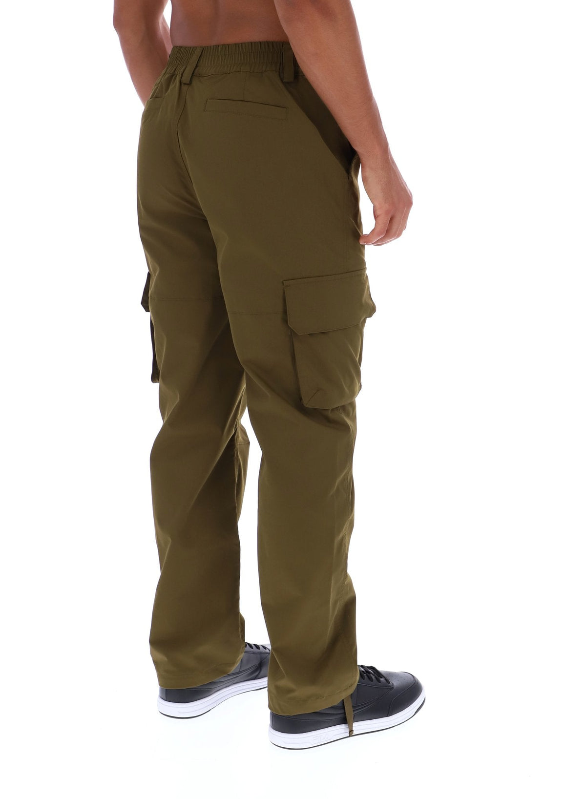 Dark Olive Oscar Cargo Pants - Dark Olive