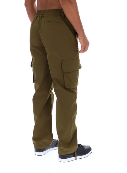 Dark Olive Oscar Cargo Pants - Dark Olive
