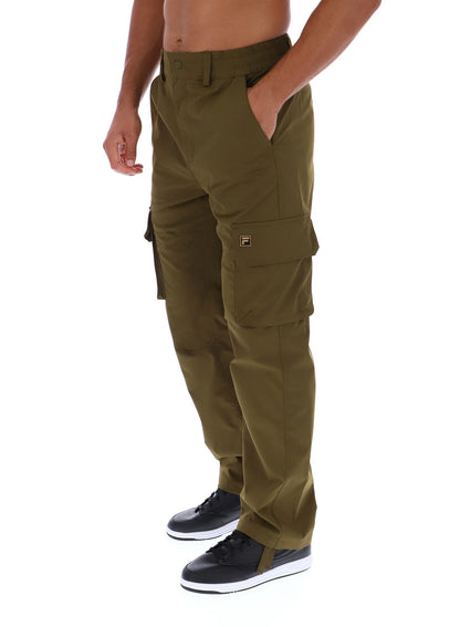 Dark Olive Oscar Cargo Pants - Dark Olive