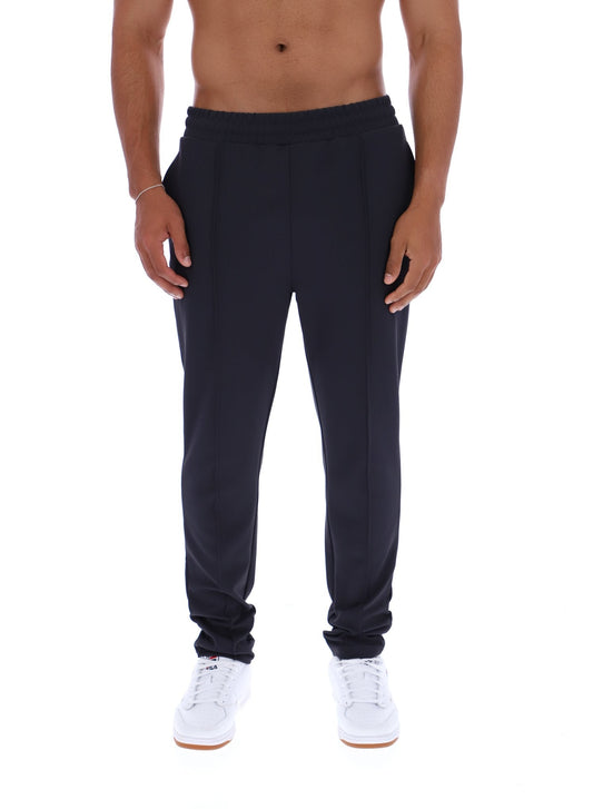 Charcoal Molveno Pin Tuck Slim Leg Pants - Charcoal