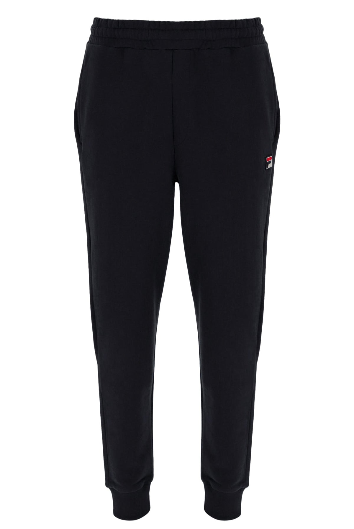 Black Visconti Tipped Cuff Track Pant - Black