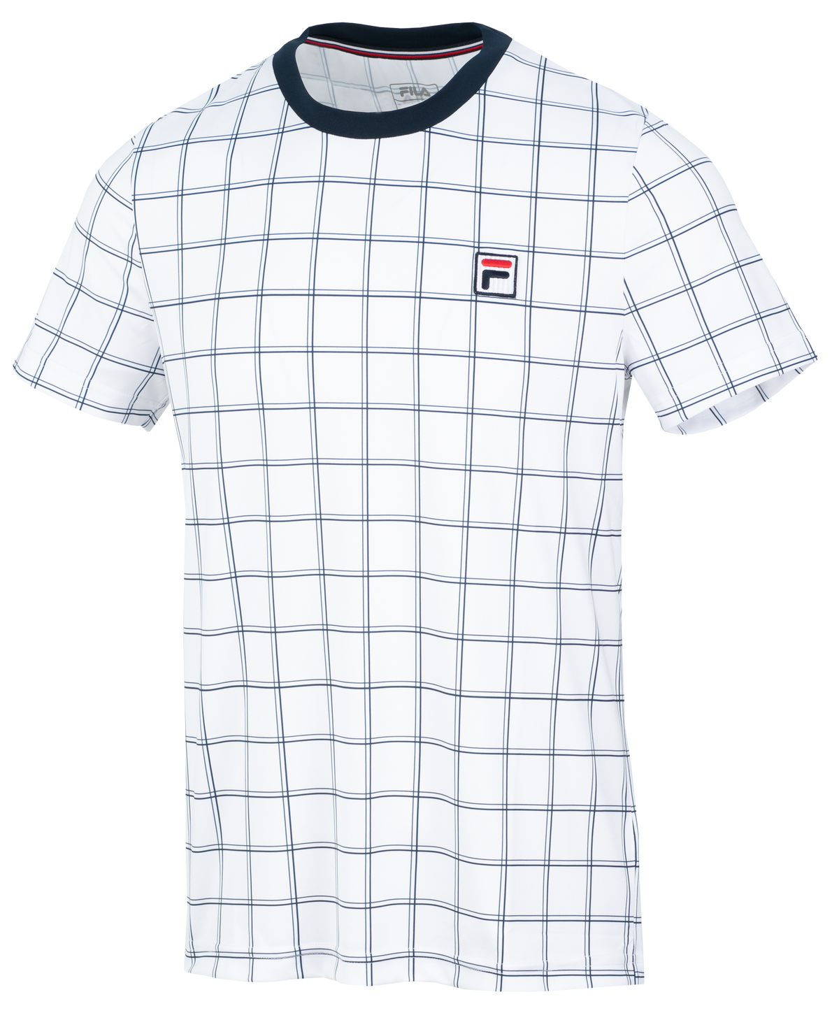 White Jack Grid T-Shirt - White