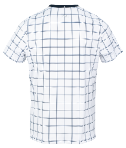 White Jack Grid T-Shirt - White