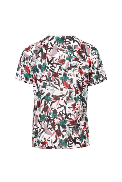 Multi Huds Tennis T-Shirt - Multi