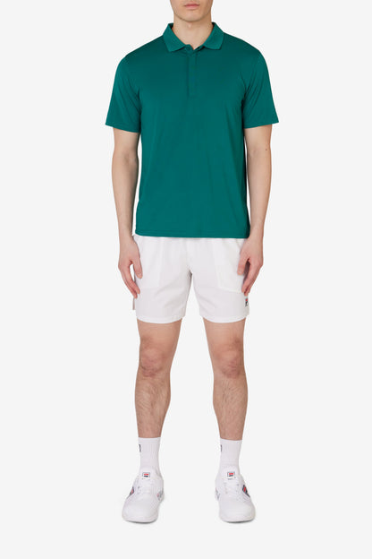 Green Tennis Essentials Top - Pine Green