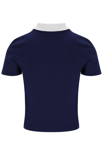 Fila Navy Juno Fitted Iconic Polo - Fila Navy