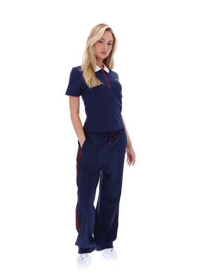 Fila Navy Juno Fitted Iconic Polo - Fila Navy