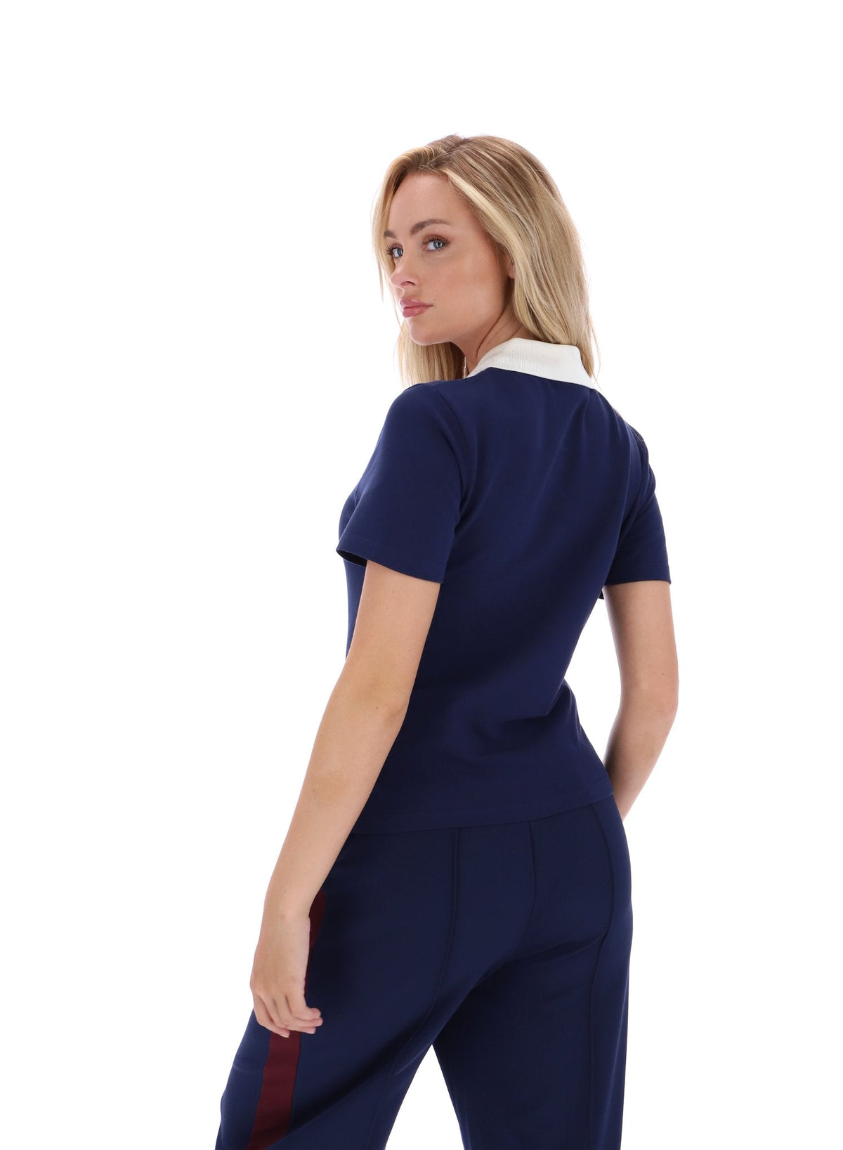 Fila Navy Juno Fitted Iconic Polo - Fila Navy