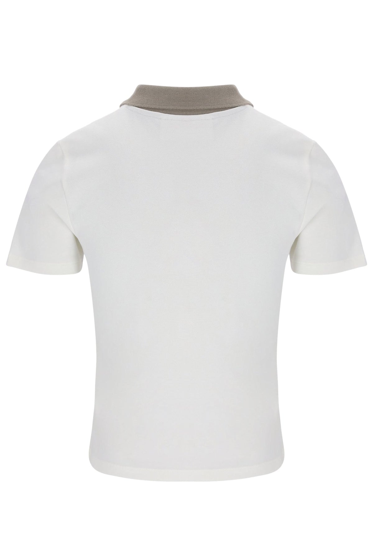 Gardenia Juno Fitted Iconic Polo - Gardenia