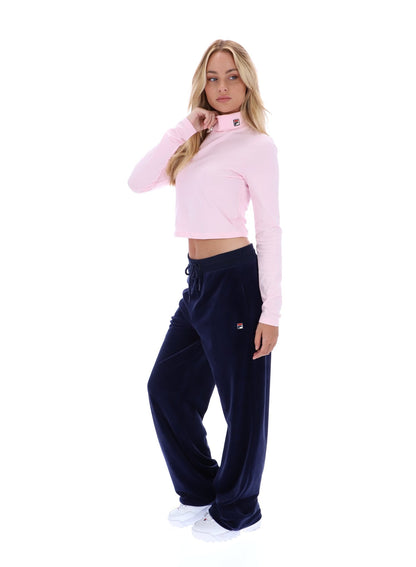 Pinkaboo Heidi Cropped Roll Neck Top - Pinkaboo