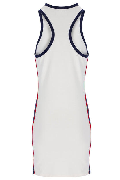 Gardenia Jagna Racer Sleeveless Dress - Gardenia