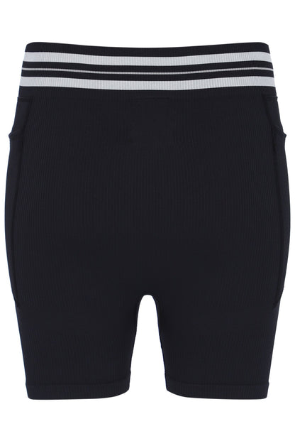 Black Casa Seamless Bike Short - Black