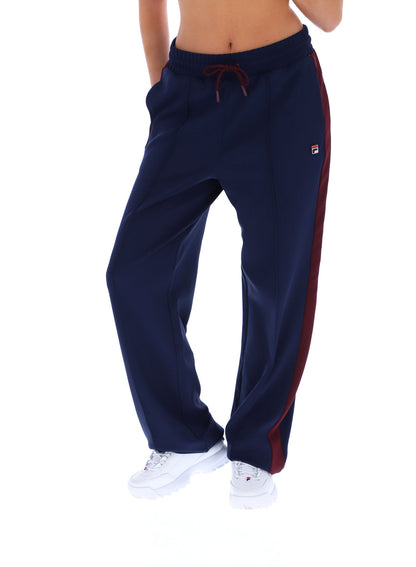Fila Navy Chiara Smart Straight Leg Trousers - Fila Navy