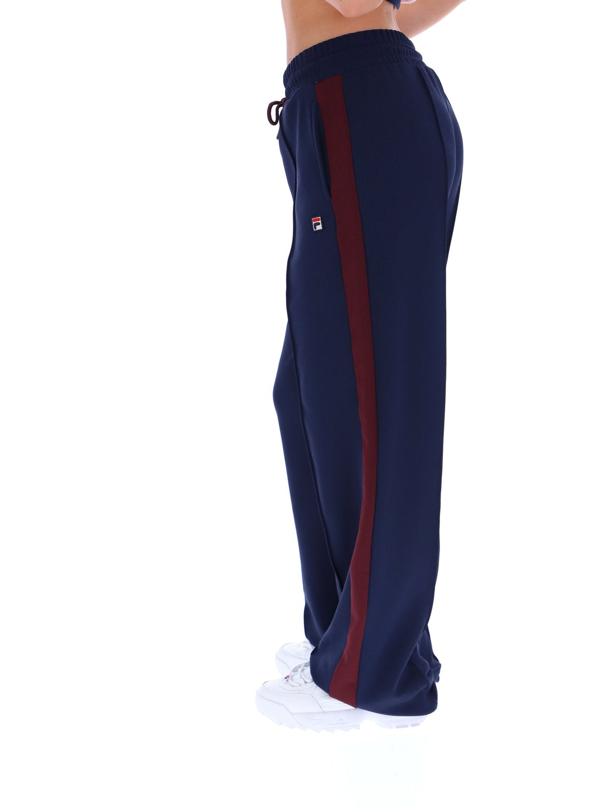 Fila Navy Chiara Smart Straight Leg Trousers - Fila Navy