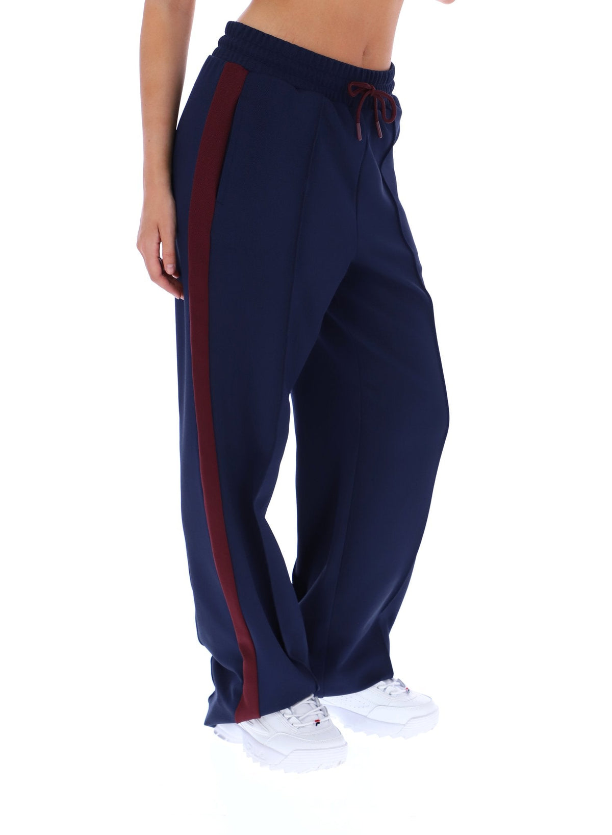 Fila Navy Chiara Smart Straight Leg Trousers - Fila Navy