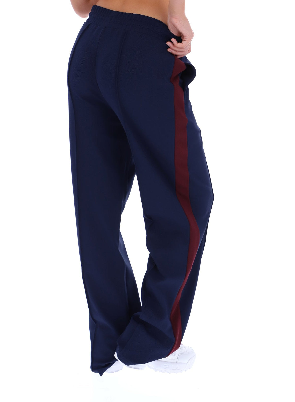 Fila Navy Chiara Smart Straight Leg Trousers - Fila Navy