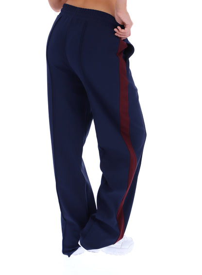 Fila Navy Chiara Smart Straight Leg Trousers - Fila Navy